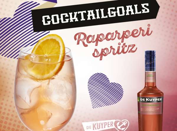 Raparperi Spritz drinkkiohje