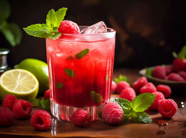 vadelmamocktail