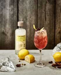 Koskenkorva Lemon Winter Spritz