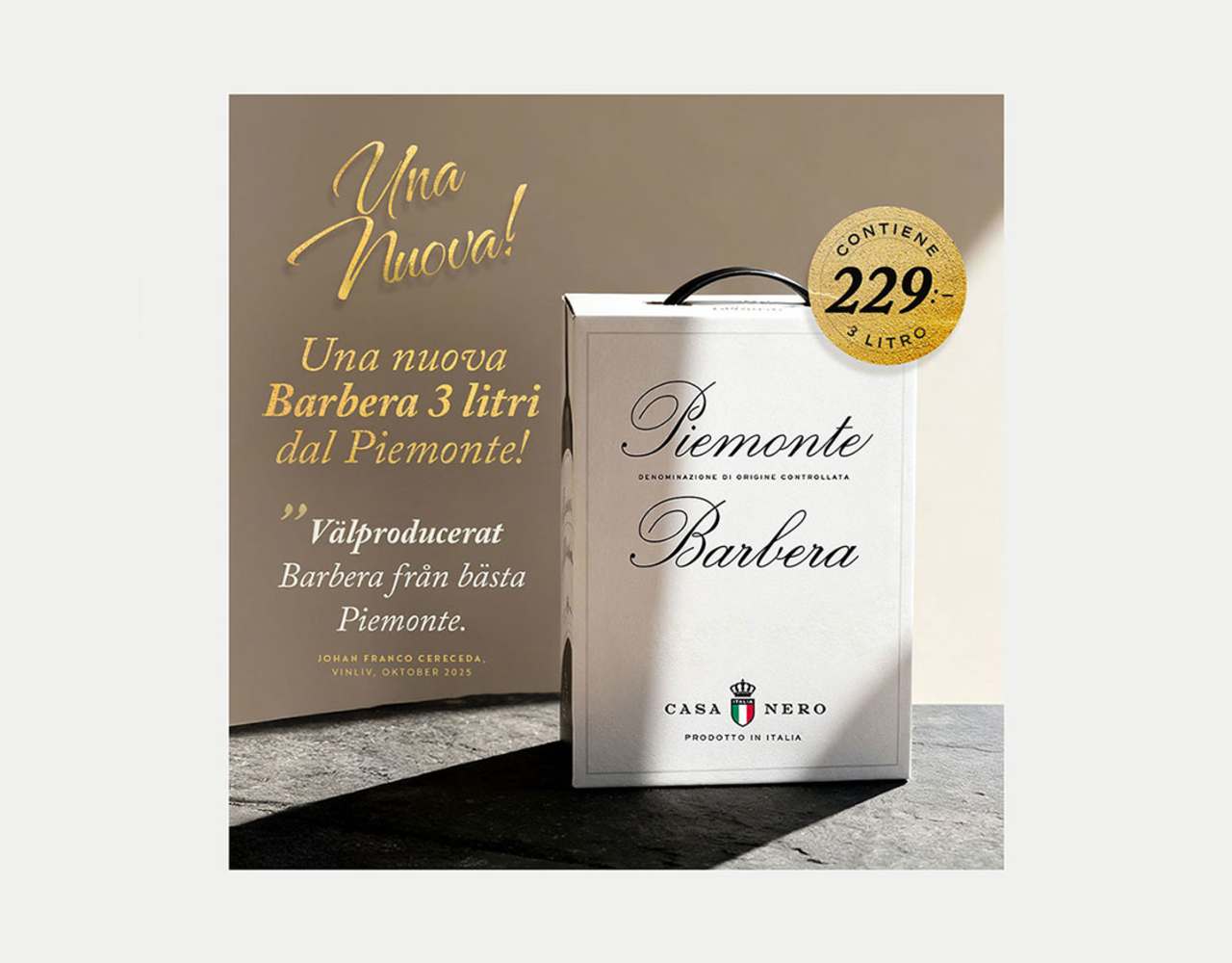 Casa Nero BIB - Image 1