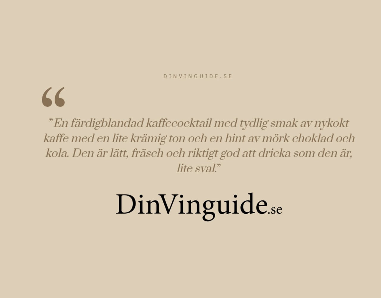 The Espresso Martini - Comment DinVinGuide