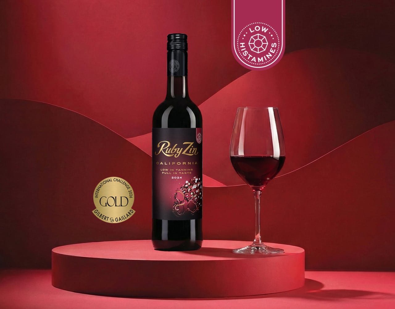 Ruby Zin Flaska - Image