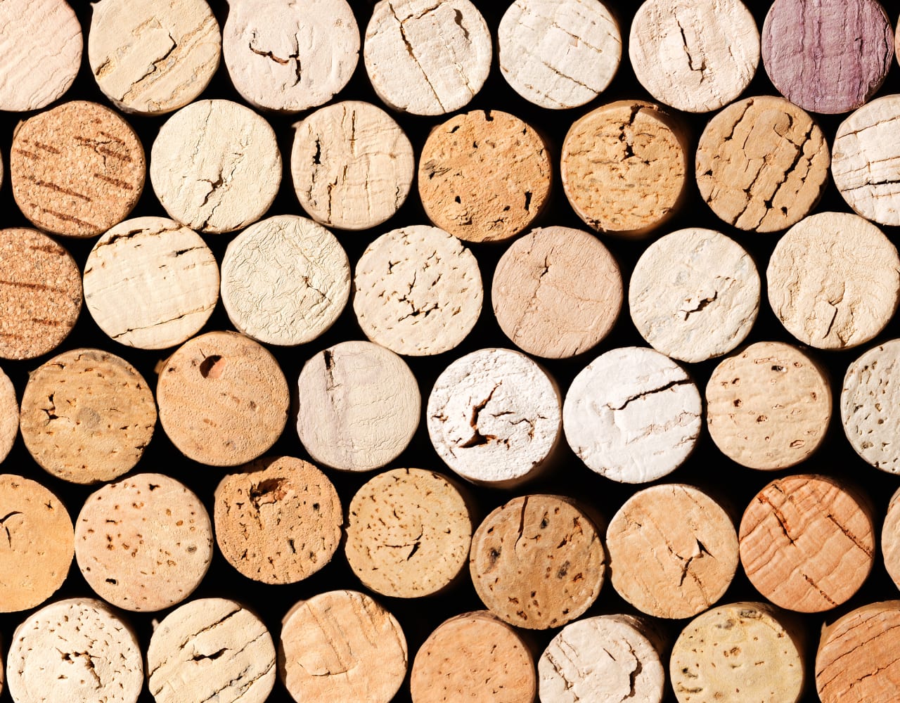 Pile of corks