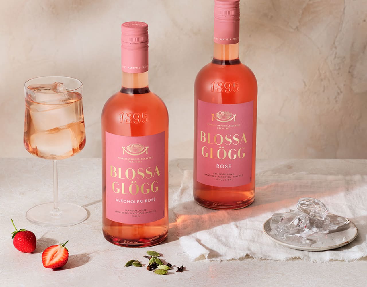 Blossa rosé glögg