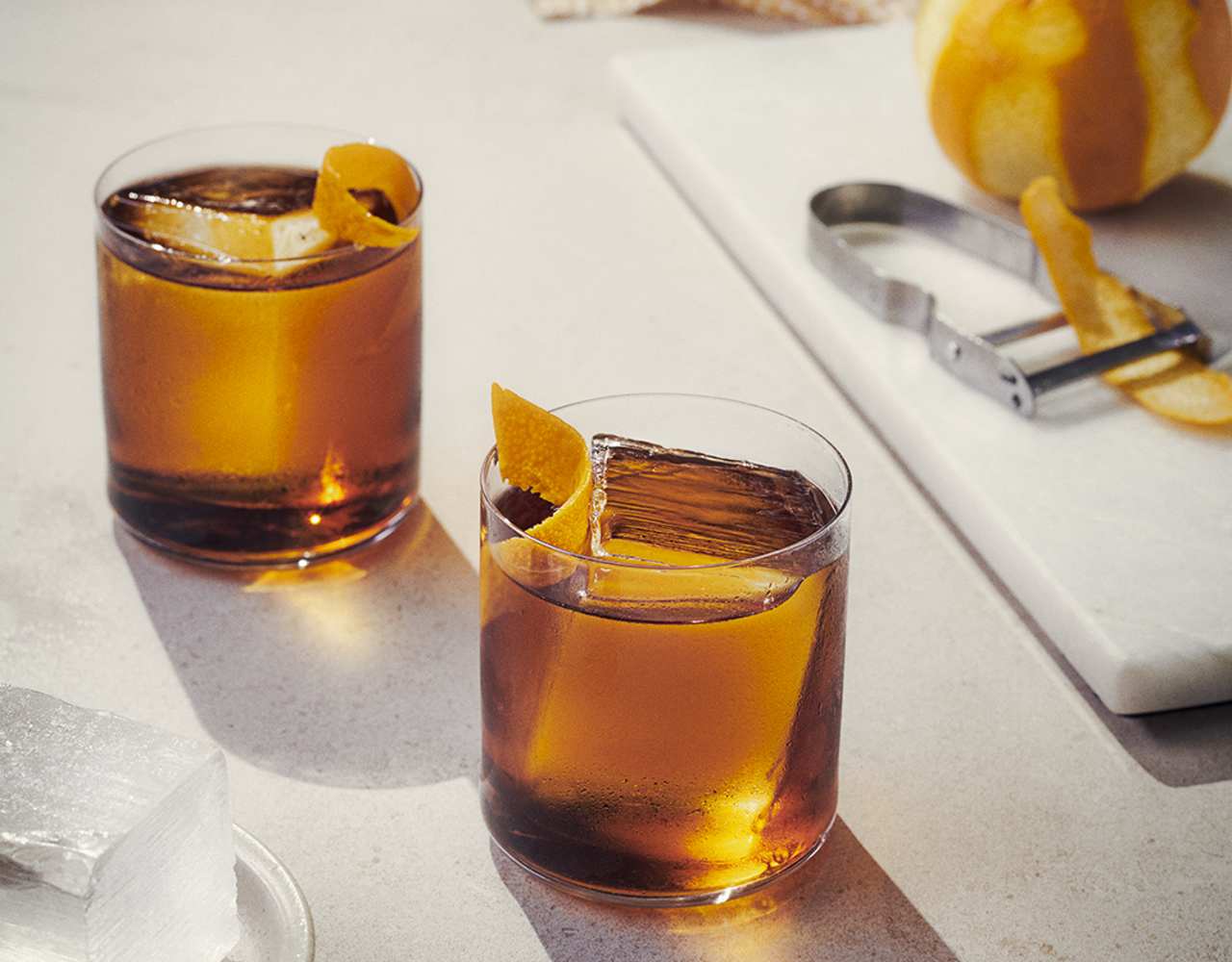 Swedish Negroni drink