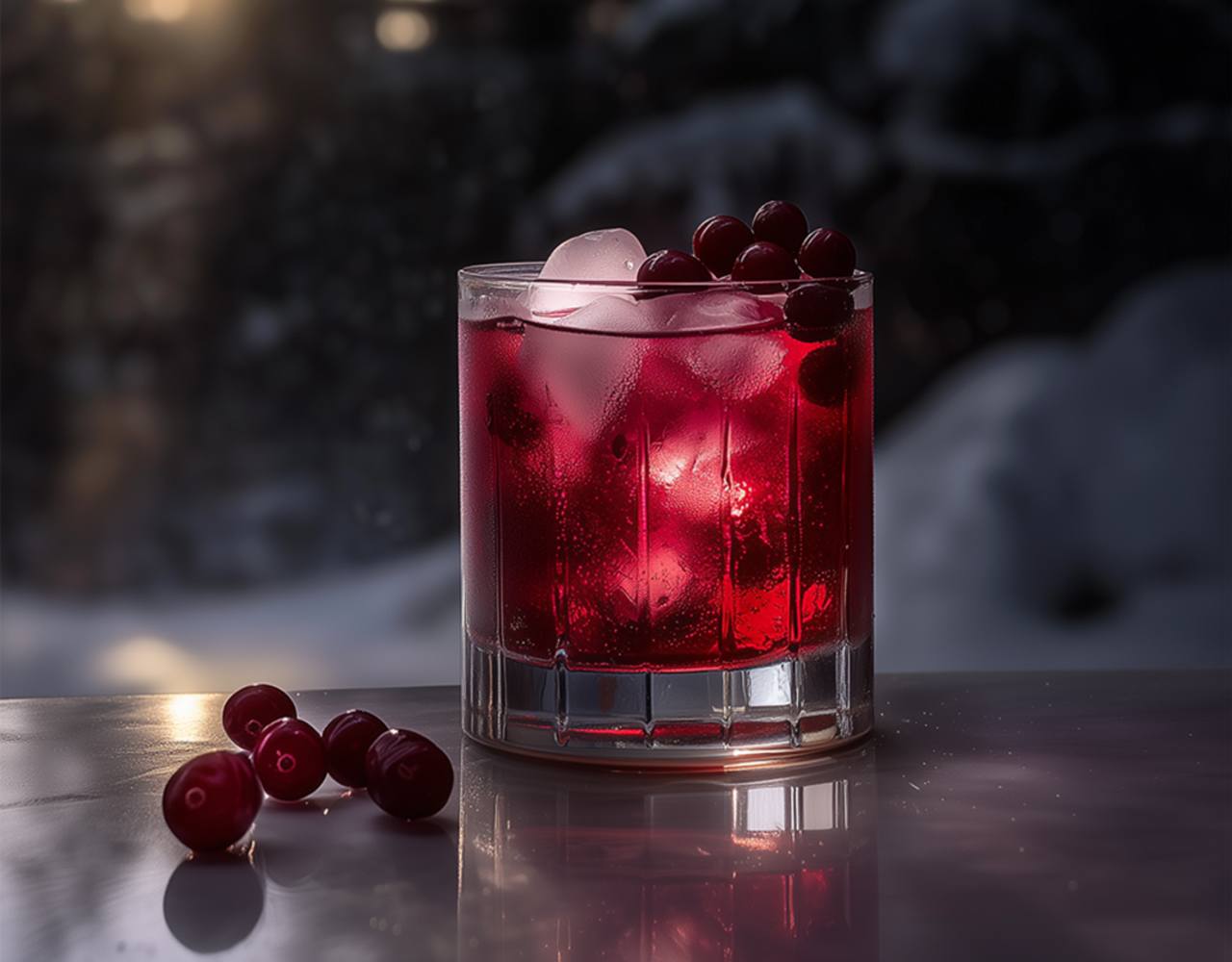 Explorer Vodka Tranbär drink