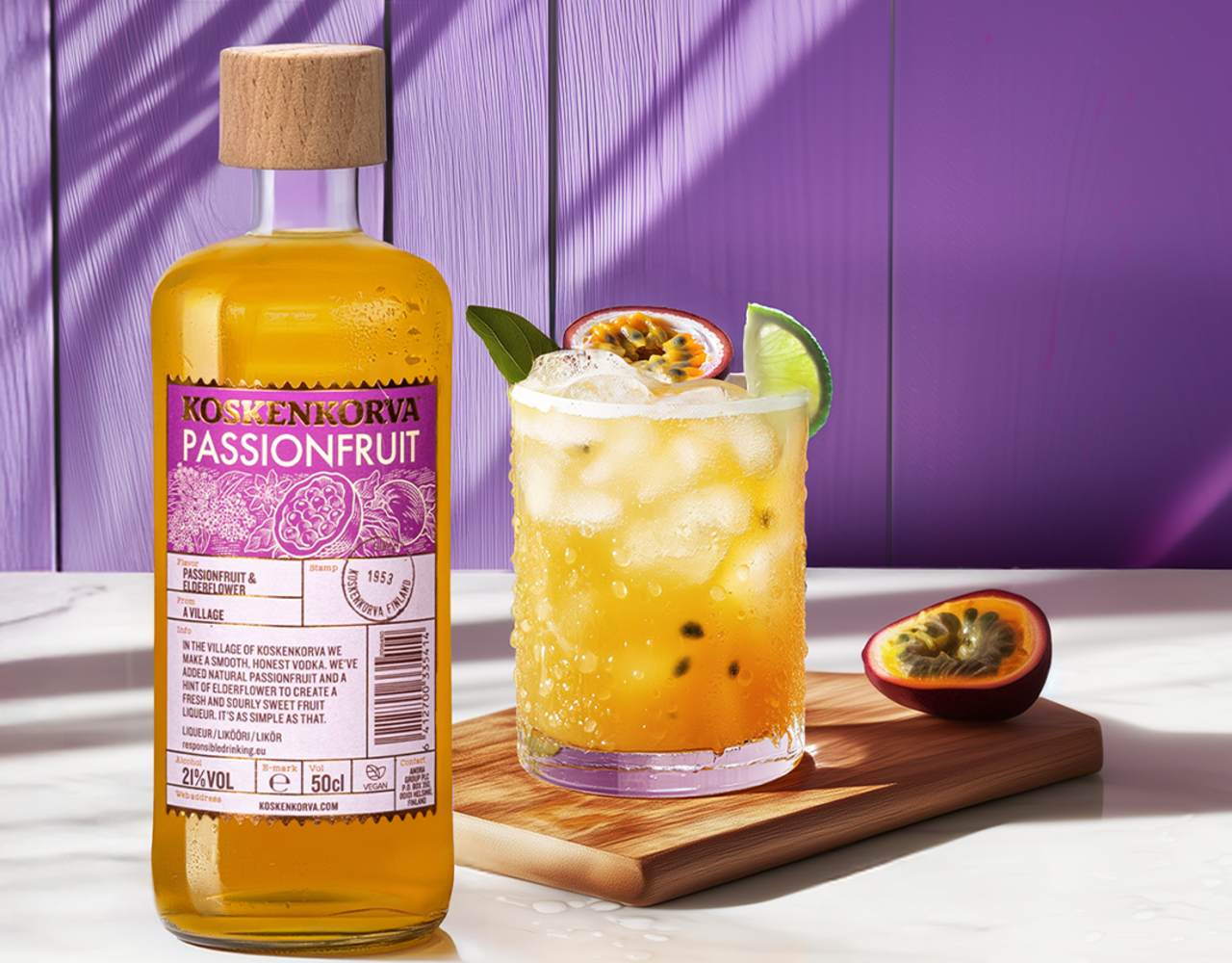 Passionfruit Caipiroska