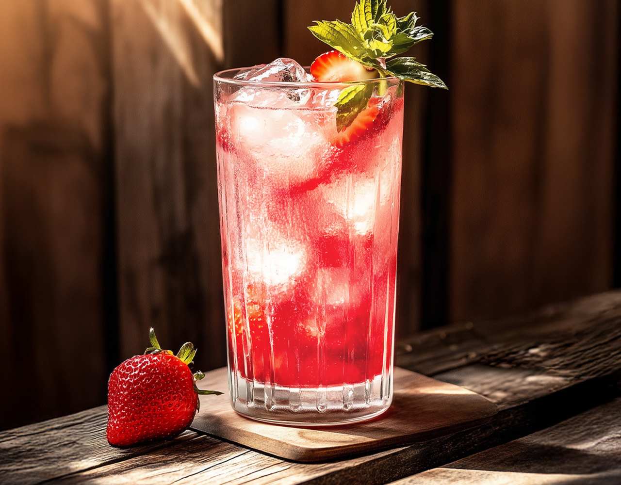 Strawberry Dream med Koskenkorva Strawberry