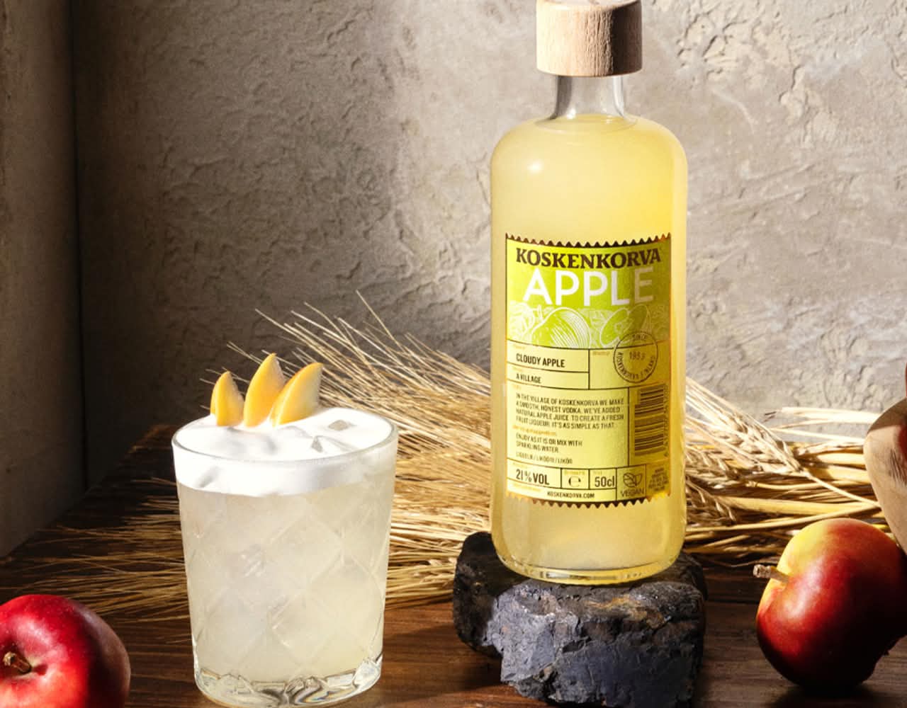 Koskenkorva Apple - Apple Sour drink