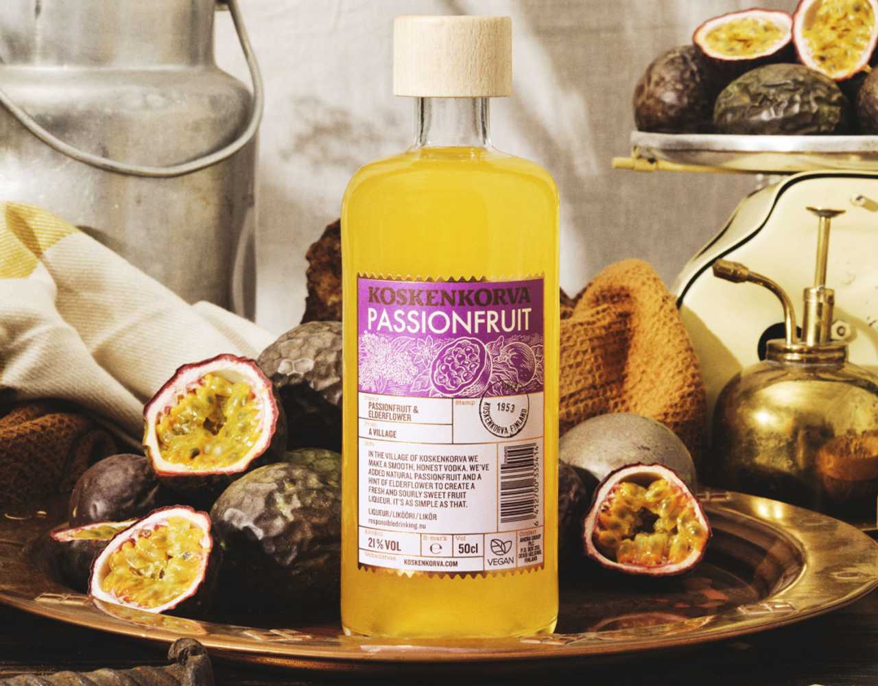 Koskenkorva Passionsfrukt drink