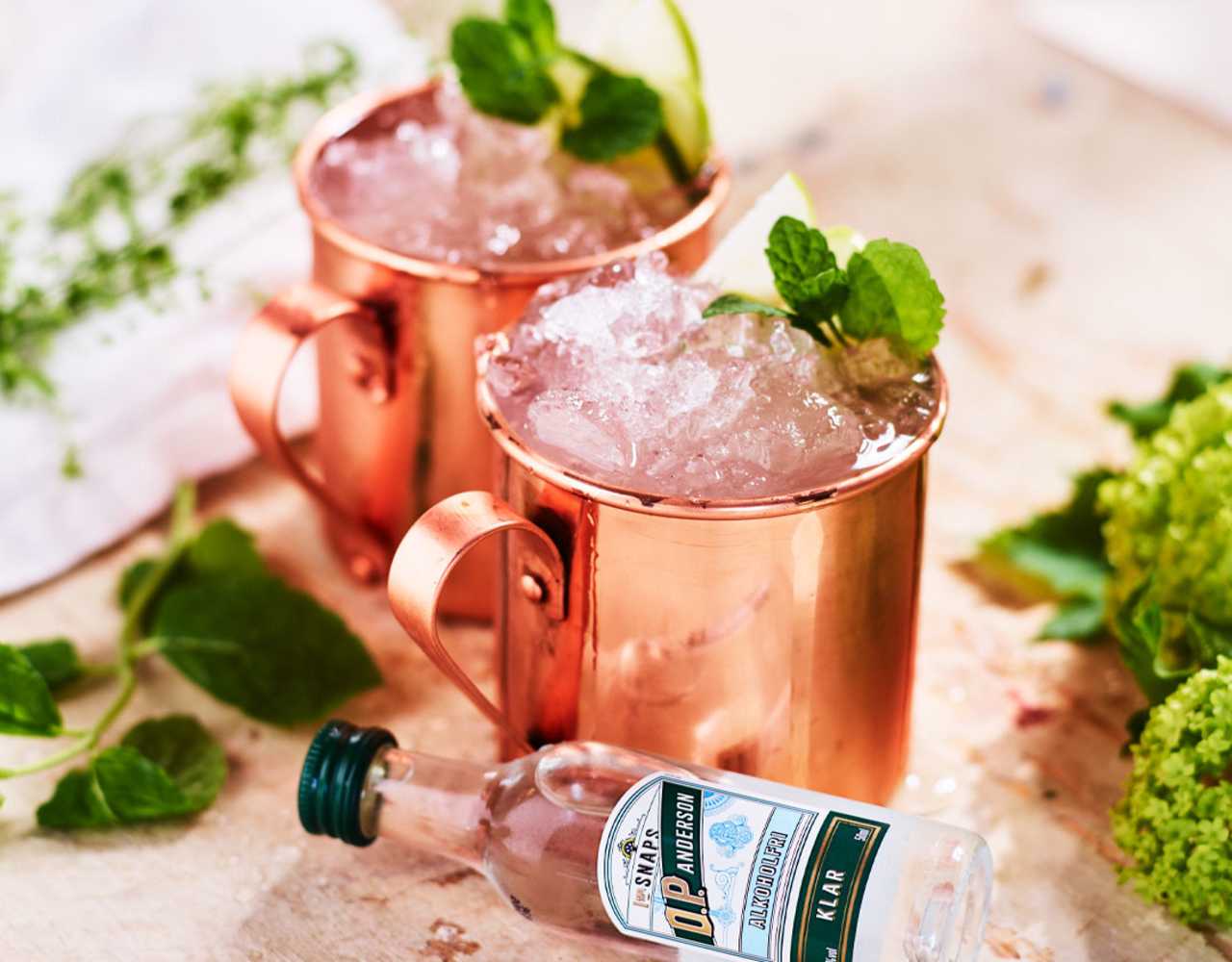O.P. Midsummer Mule drink