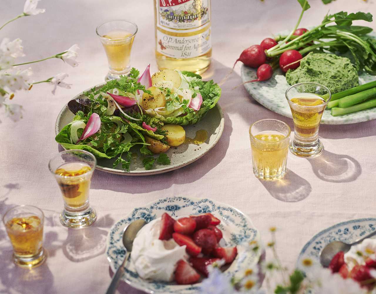 O.P. Anderson midsommardukning
