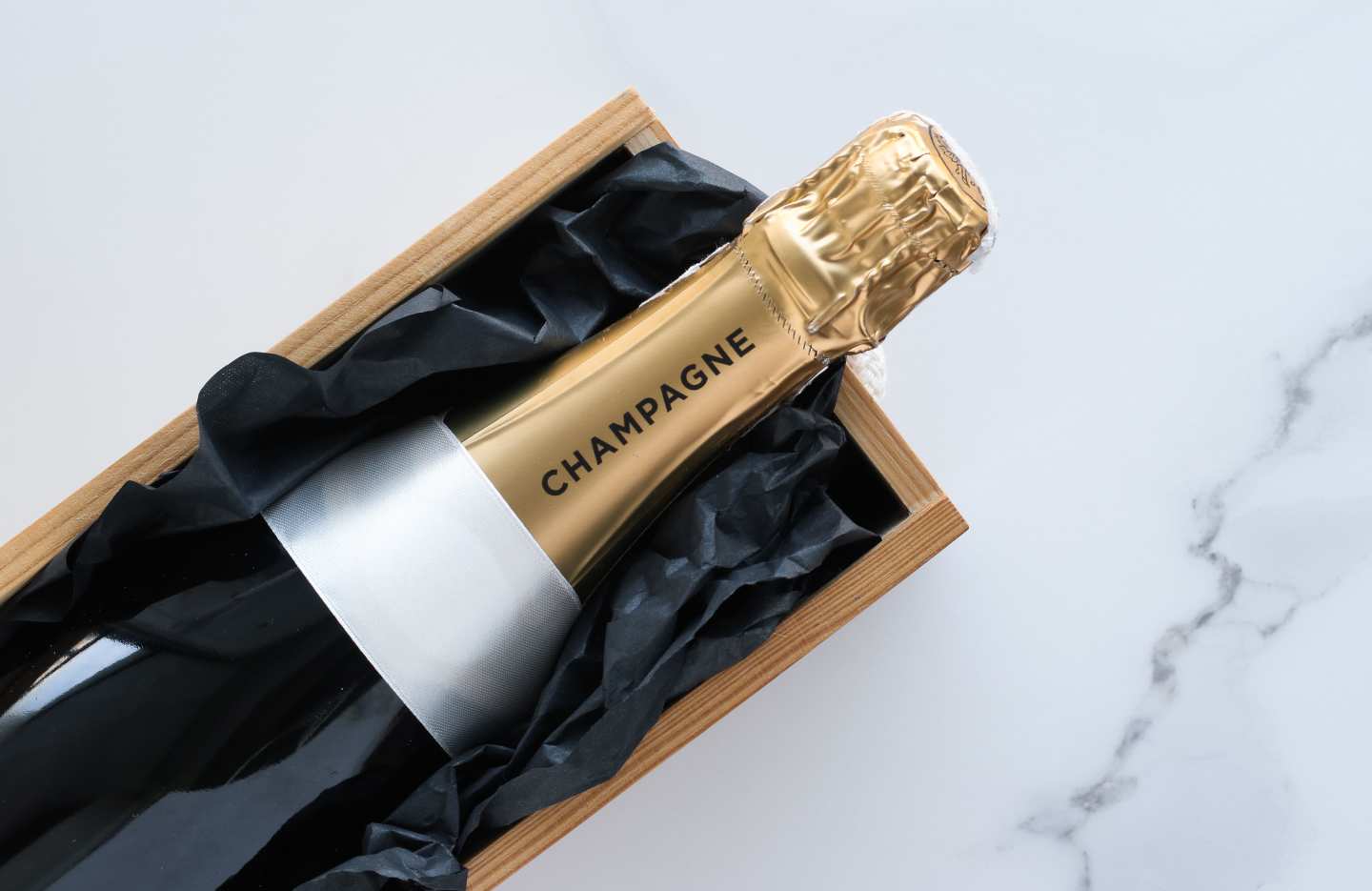 Fin Champagne att ge bort.