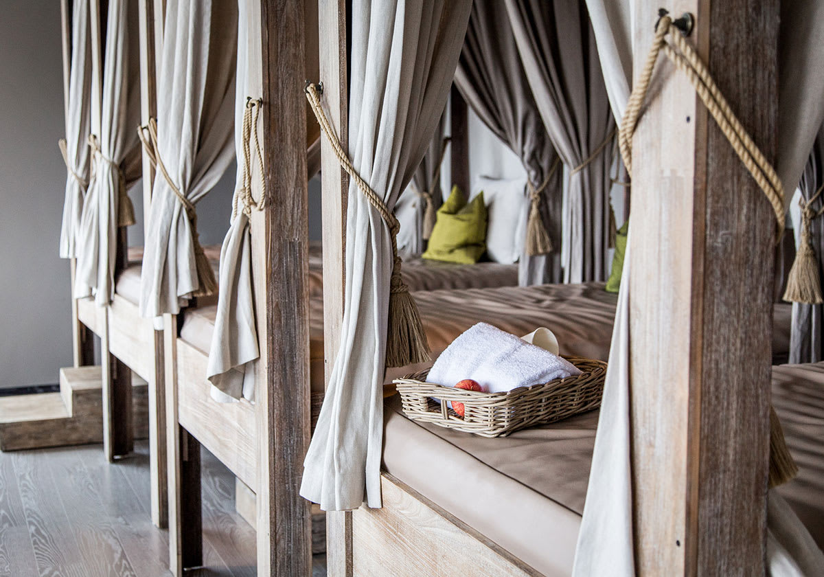 Vilosängar på Arken Hotel & Spa Garden Spa