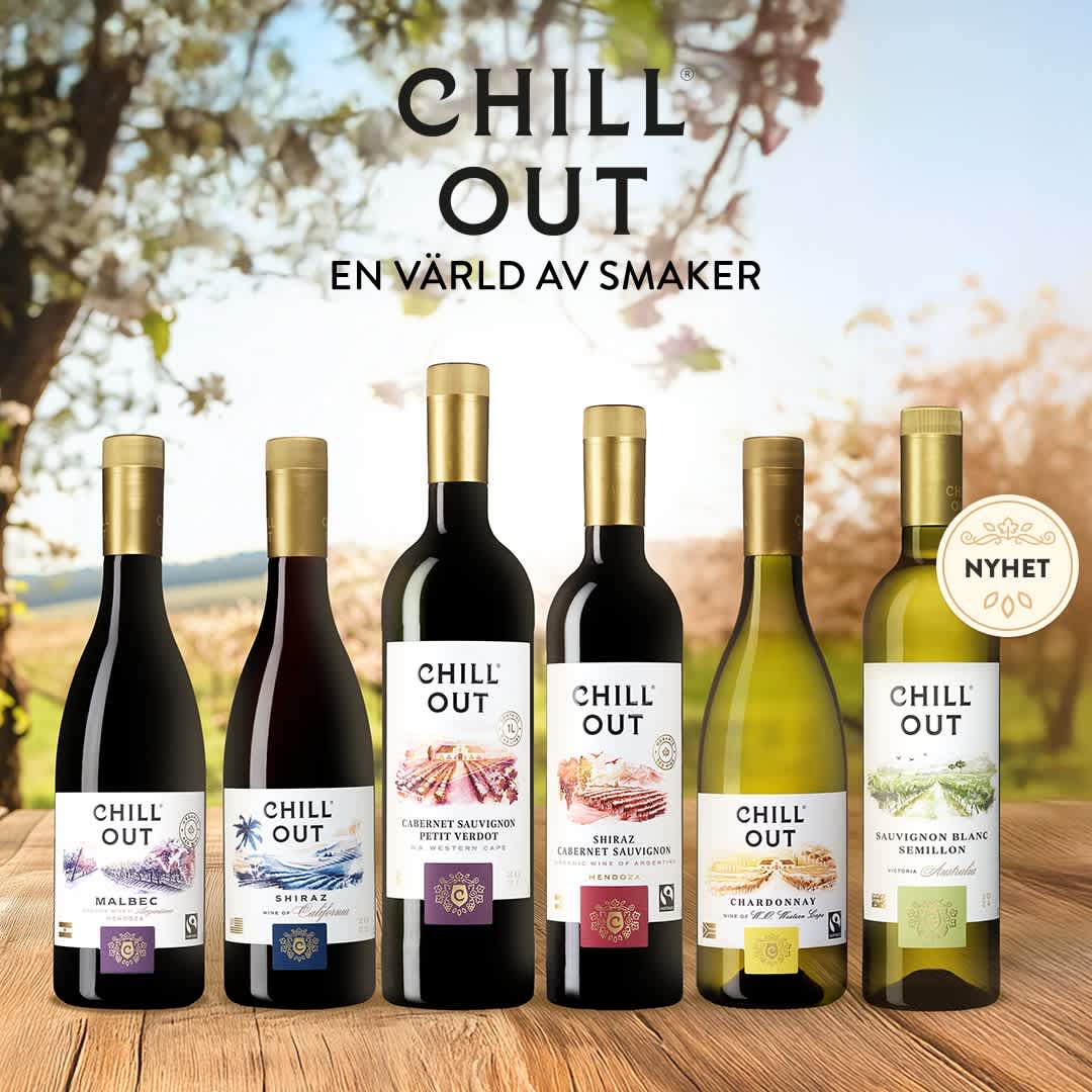 CHILL OUT viner på PET-flaska