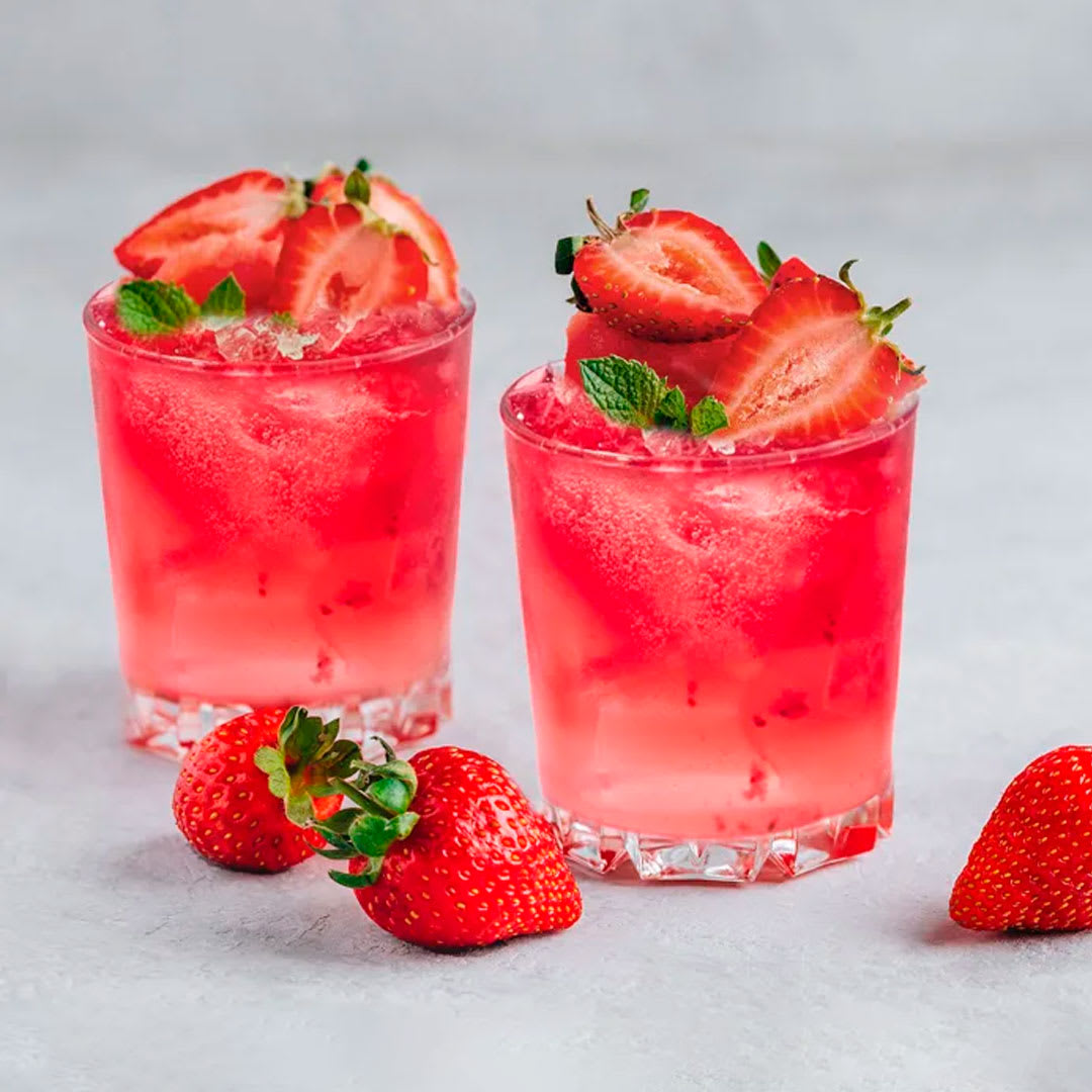 Berry & Basil Smash drink