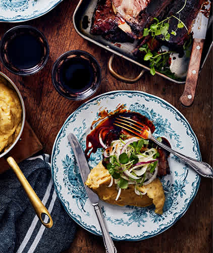 Mat på tallrik hos The Barn