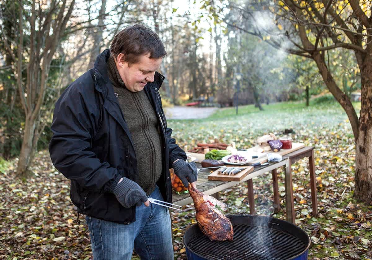 Michael Björklund på Åland