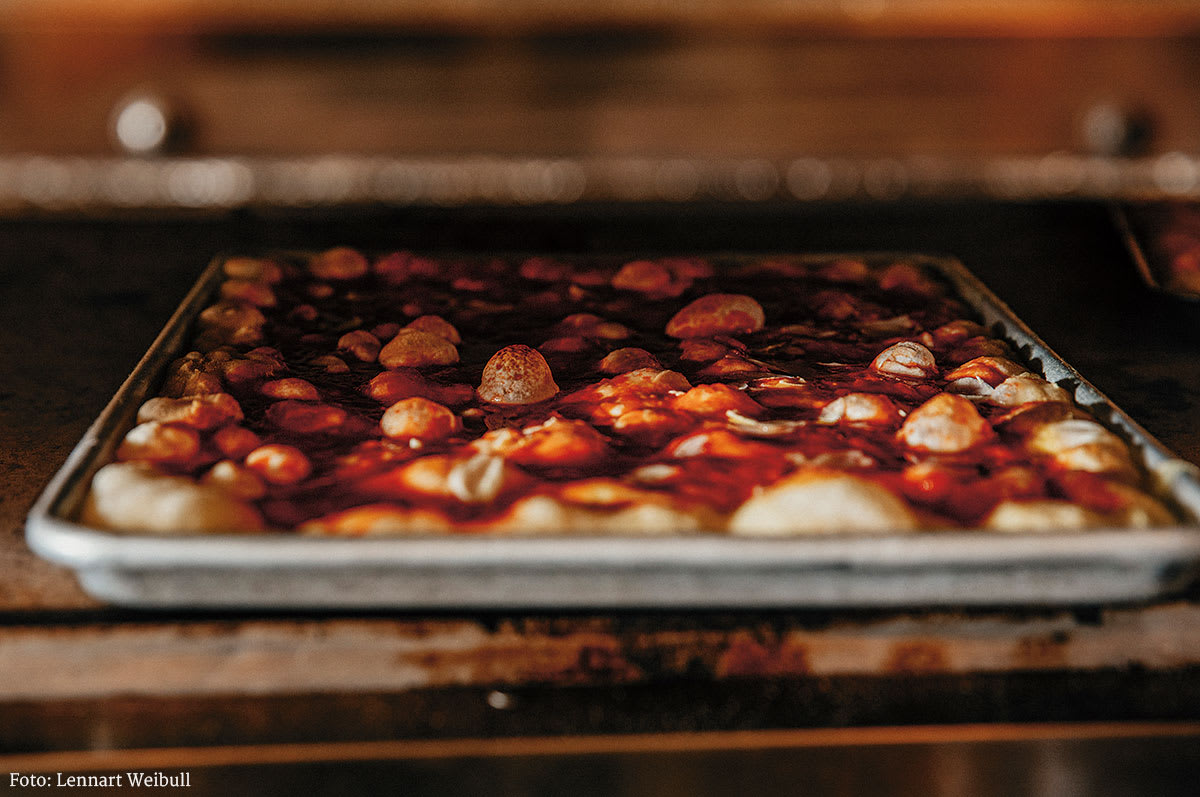 Pizza i ugn