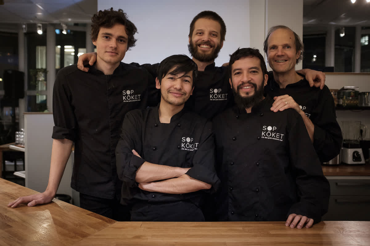 Sopköket med personal