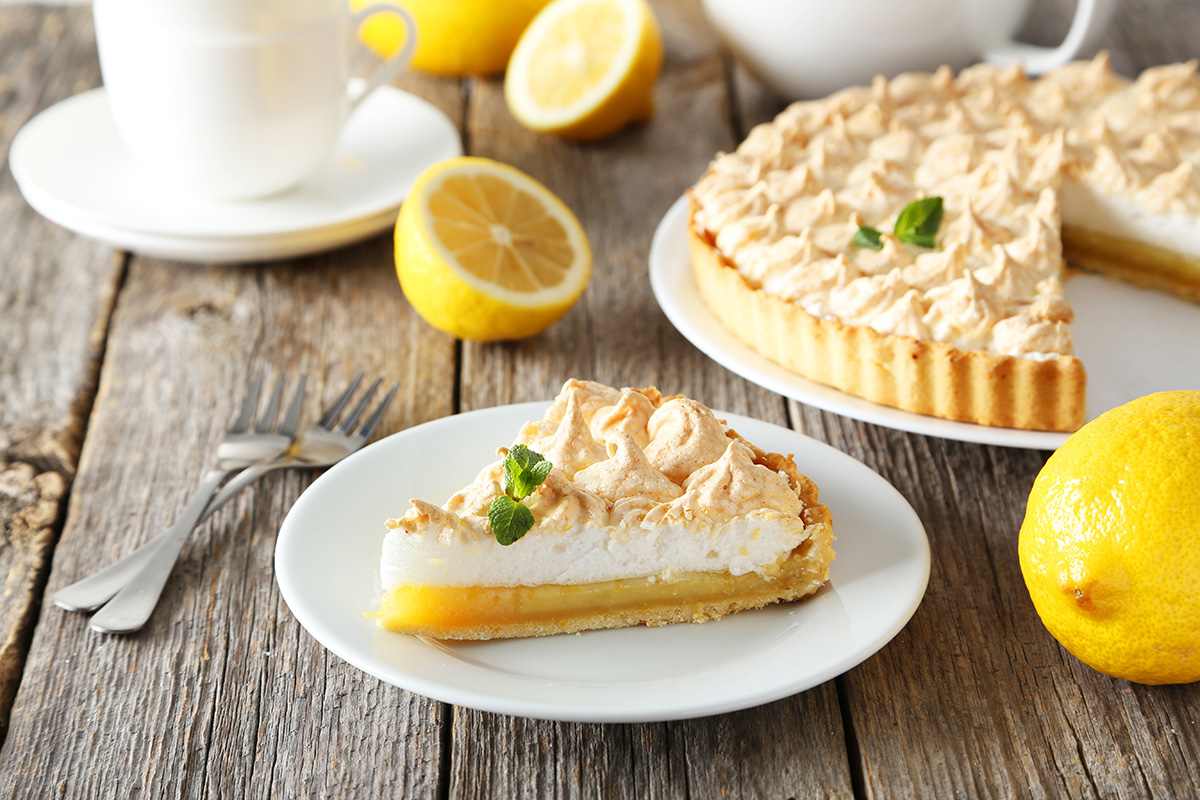 Citronmarräng-paj till snaps