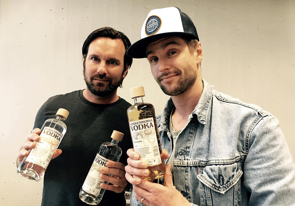 Jonas Carlberg och Niclas Engsäll står bakom Koskenkorvas design