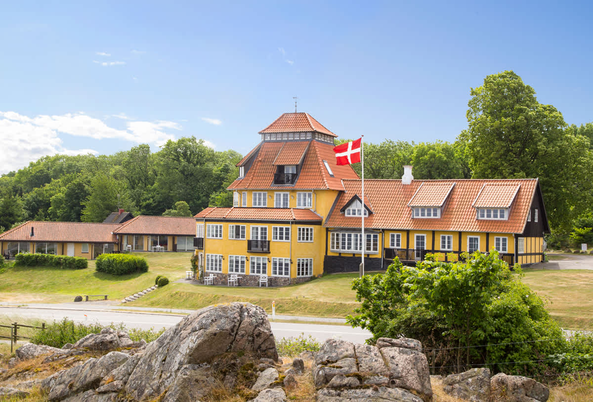 Stammers Halle Badehotel på Bornholm