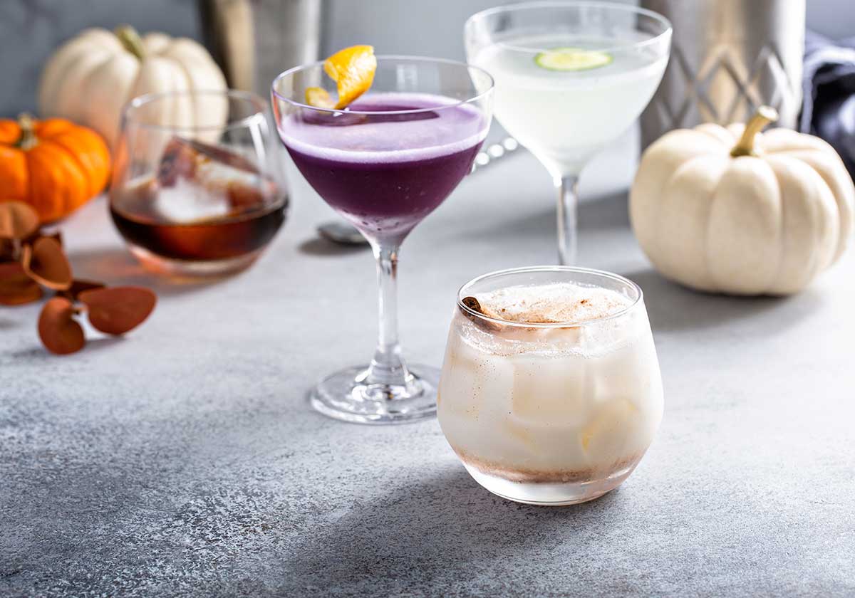 Vit drink till Halloween