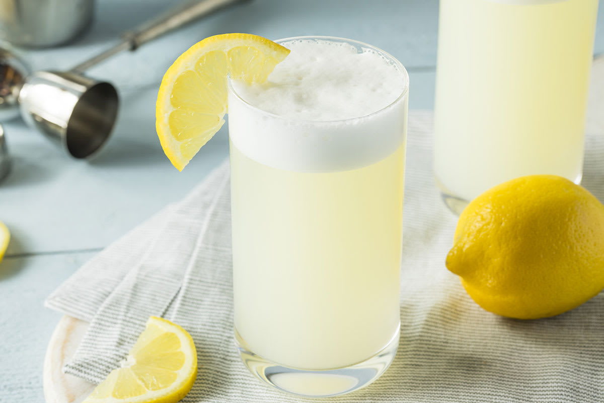 Klassisk Gin Fizz.