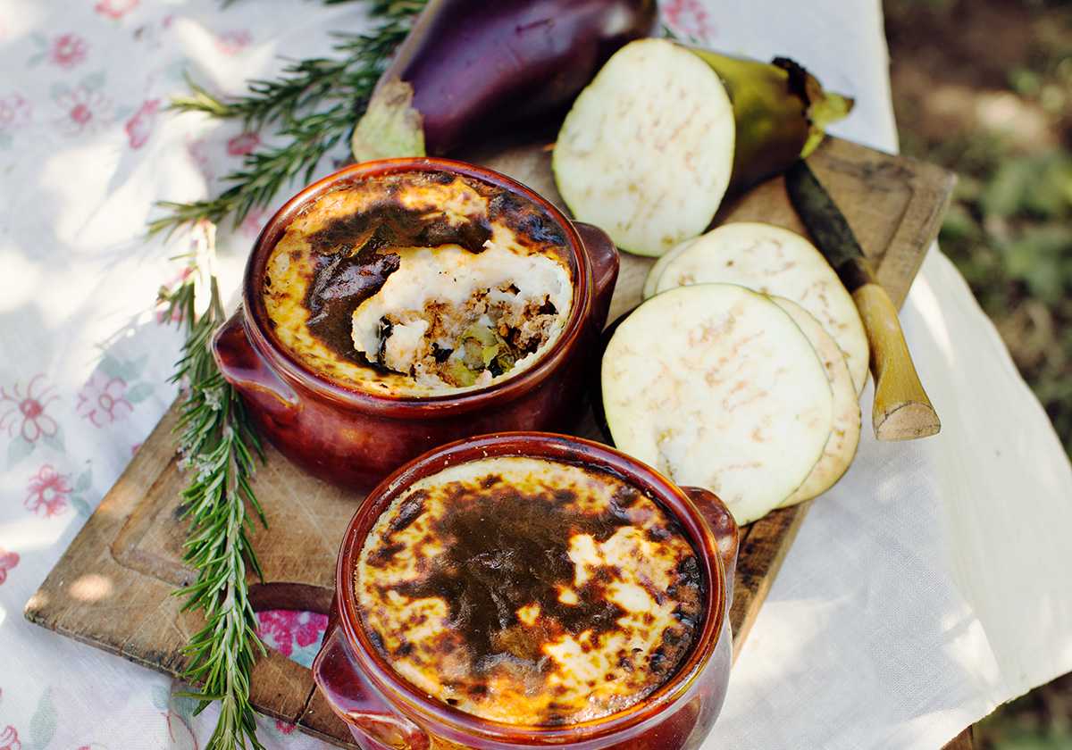 Moussaka ur Jill & Marias taverna