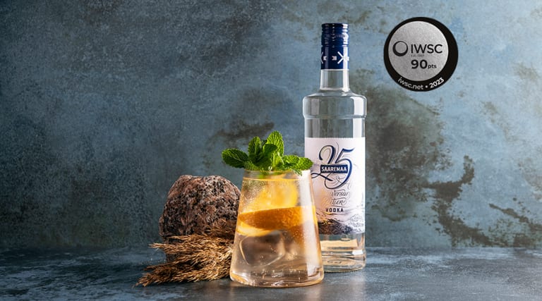 Saaremaa Vodka IWSC hõbemedal 