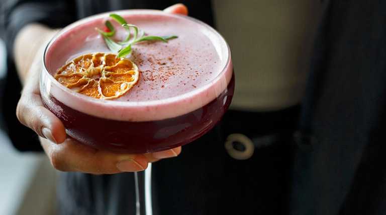 Alkoholivaba Blossa Sour kokteil