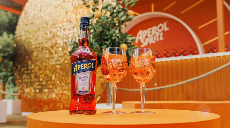 Aperol Spritz kokteil kui isuärataja
