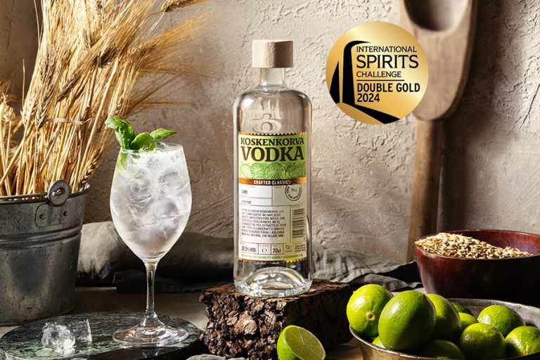 Koskenkorva Vodka Lime Double Gold medal