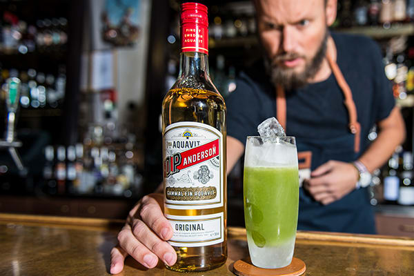 Anora auhinnatud akvaviit O.P Anderson