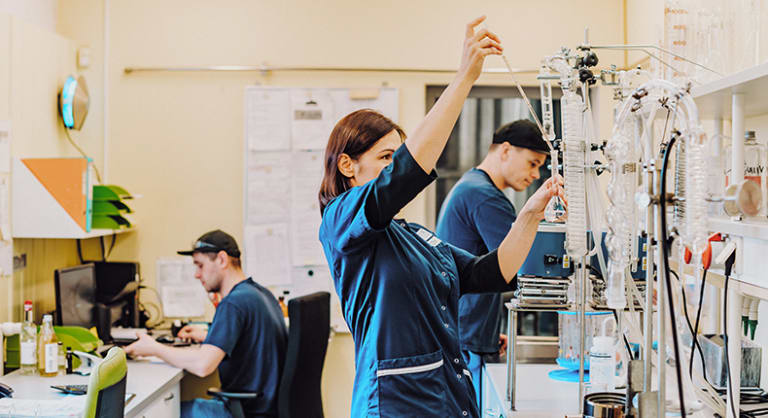 Saaremaa Vodka kvaliteedikontroll