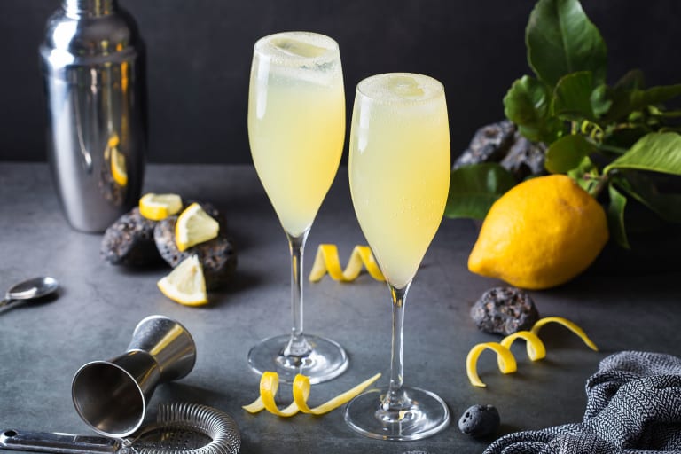 French 75 Brunch Cocktail