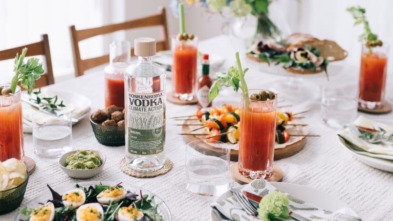 Bloody Mary Cocktail mit Koskenkorva Vodka Climate Action