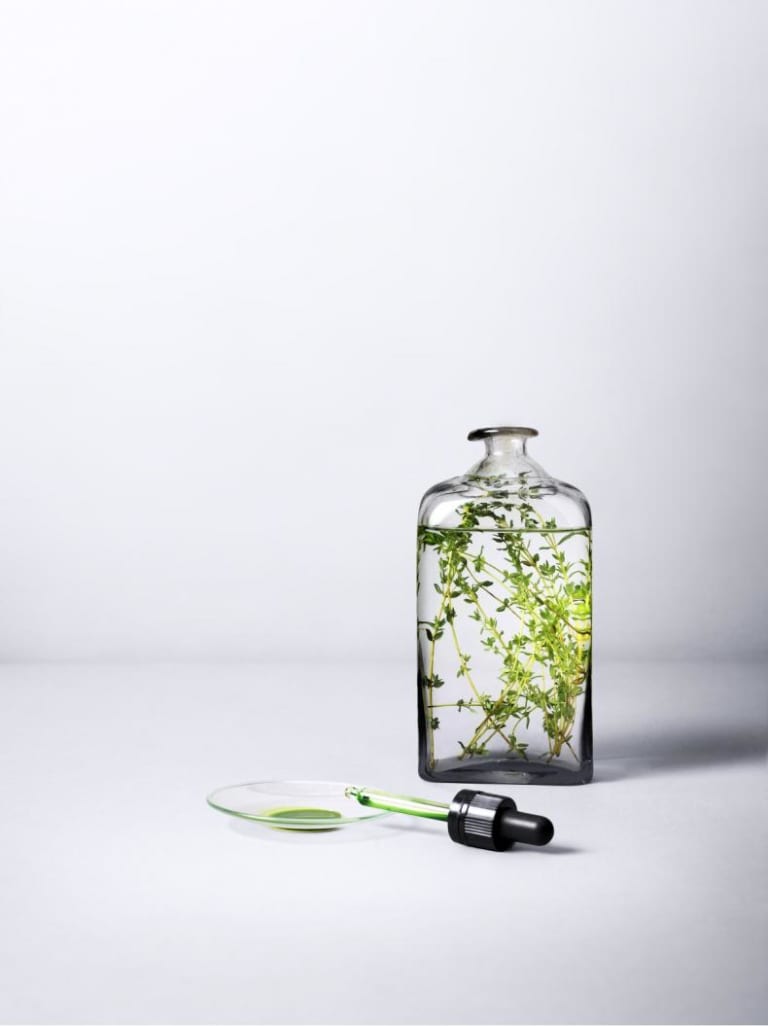 Nordic Spirits Lab laboratory bottle with liquid