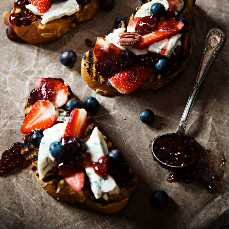 Valhalla Kräuterlikör French Toast mit Marmelade