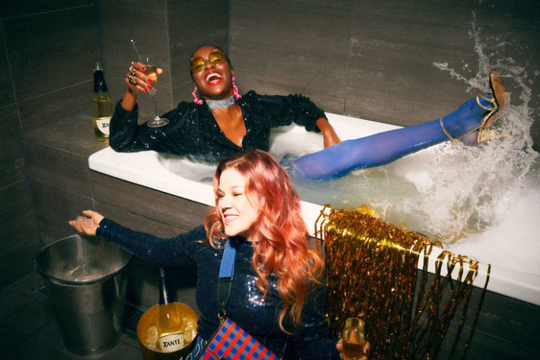 Xante Feier Damen Badewanne