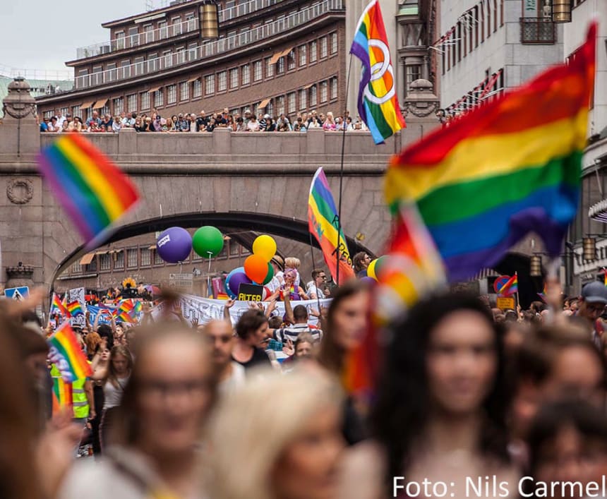 Stockholm Pride Nordens största festival i hbtqanda folk o folk