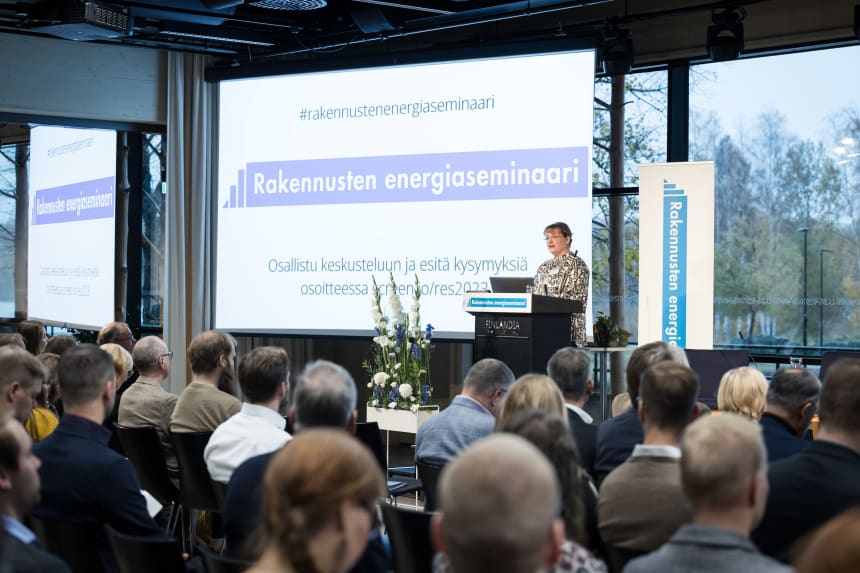 Rakennusten Energiaseminaarista 2023 - Tuomas Elenius