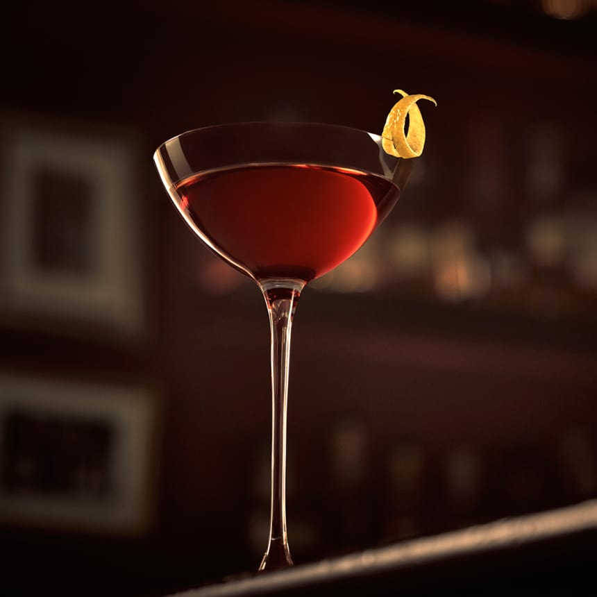 Boulevardier klassikaline kokteili retsept