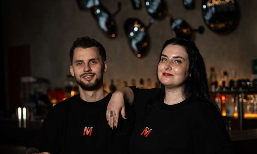 Mnemonic baari asutajad Diana ja Daniil 