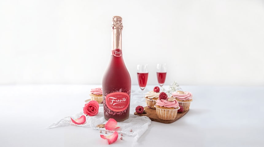 Vaarika-sidruni koogikesed