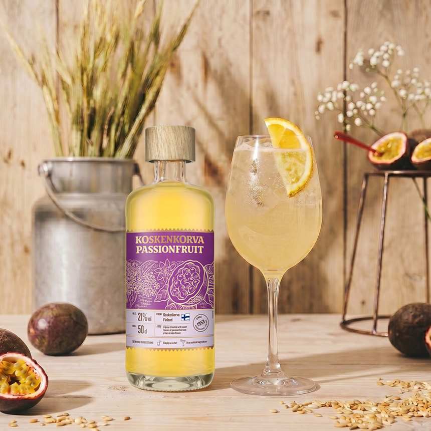 Passionfruit Spritz kokteili retsept