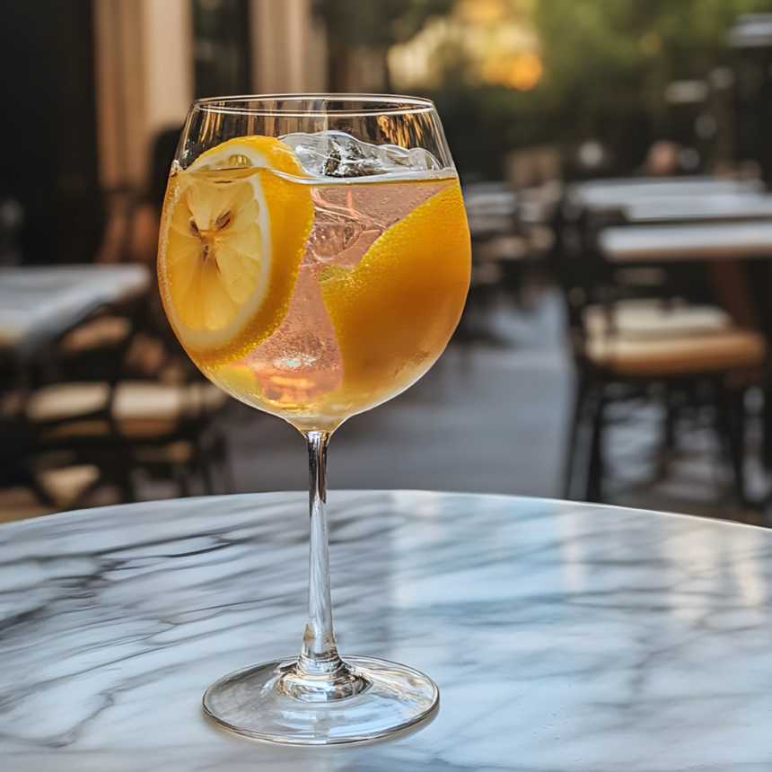 Larsen Citrus Spritz puuviljane kokteil