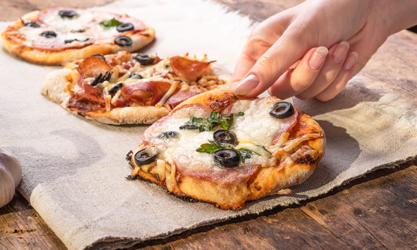 Minipizzad, pitsa, minipitsa