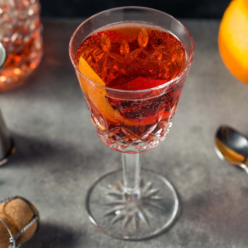 kokteil Negroni Sbagliato campari cinzano